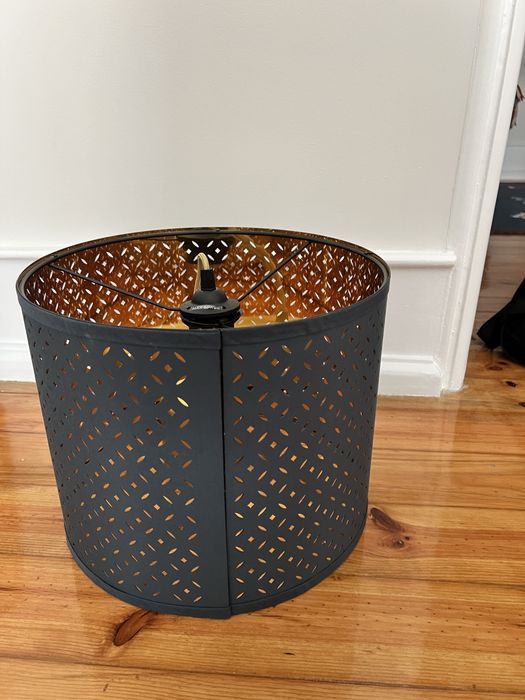 Candeeiro IKEA Nymo Azul 32cm