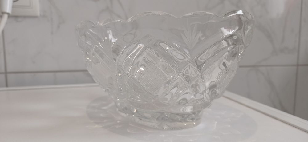 Салатниця кришталева