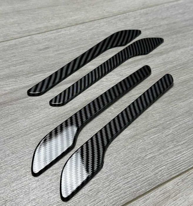 Накладки на ручки дверей Тесла модель 3