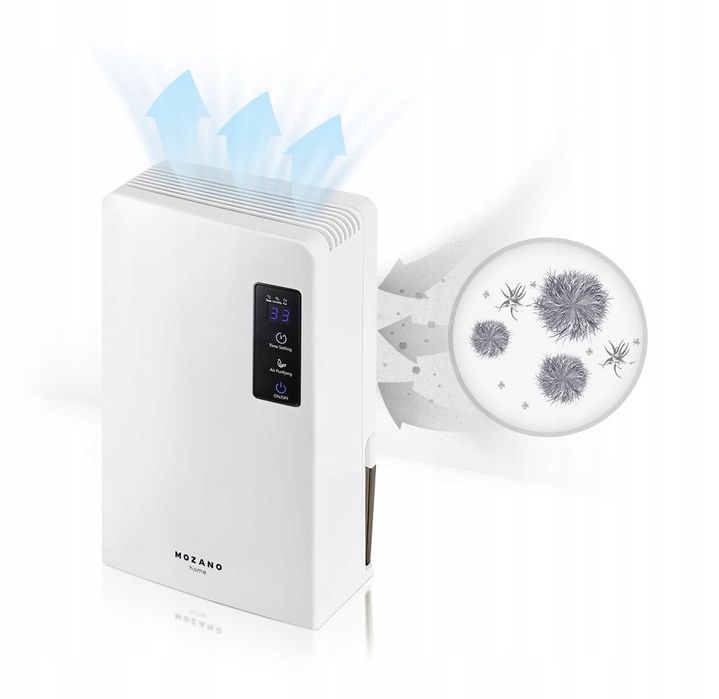 Duży Osuszacz Powietrza Pochłaniacz Wilgoci Oczyszczacz Uv 90w +pilot