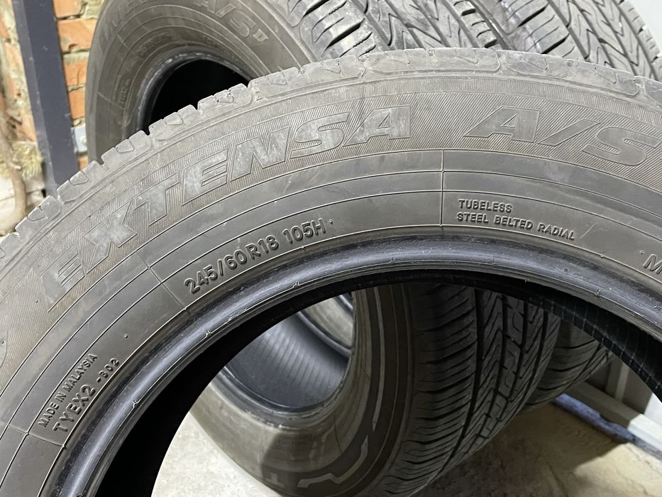 1 штука Резина всесезонна Toyo extensa A/S 245/60/18