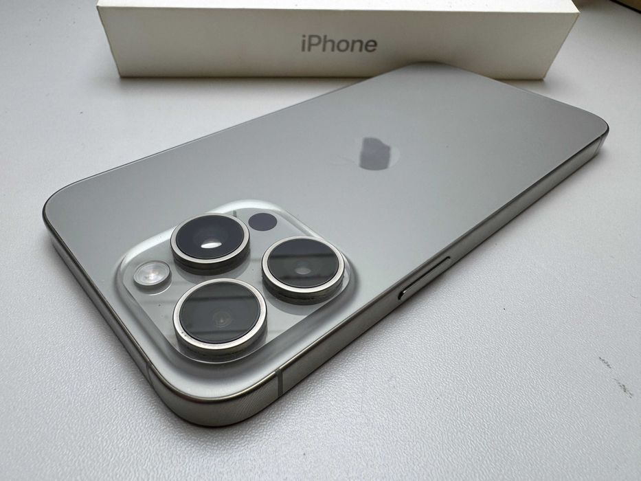 iPhone 15 Pro Max 256GB Natural Titanium/ 88%/ Stan B.Dobry+/ Sklep Wrocław
