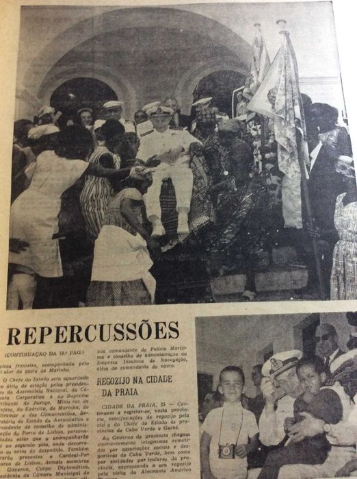 Suplemento do Diario da manhã, 1968. Viagem presidencial...Estado Novo