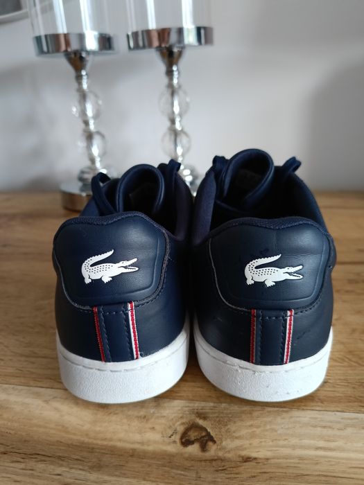 Buty Lacoste carnaby evo 42 granatowe