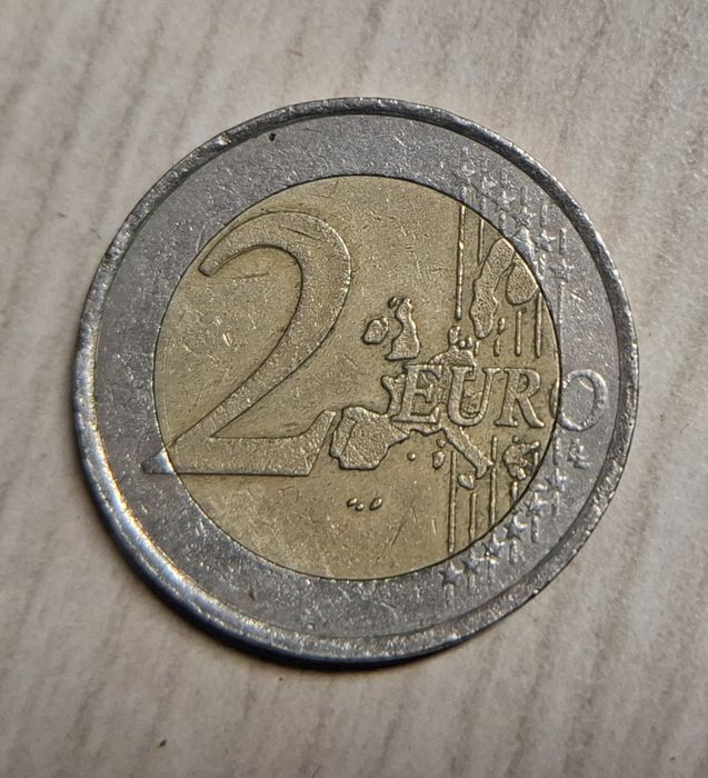 Moeda de 2€ França 2001 rara