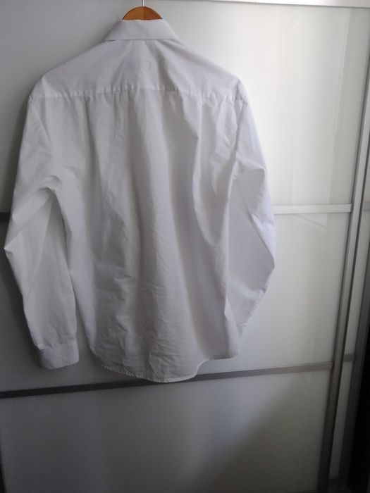 Koszula biała męska Malinex