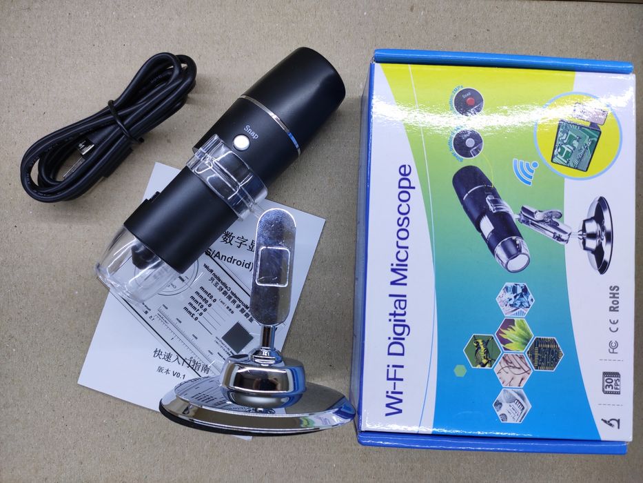 Цифровой микроскоп с WiFi