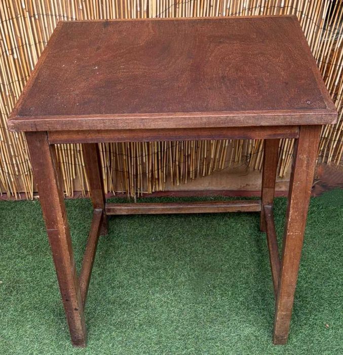 Mesa de apoio antiga, altura 70X49X60 cm