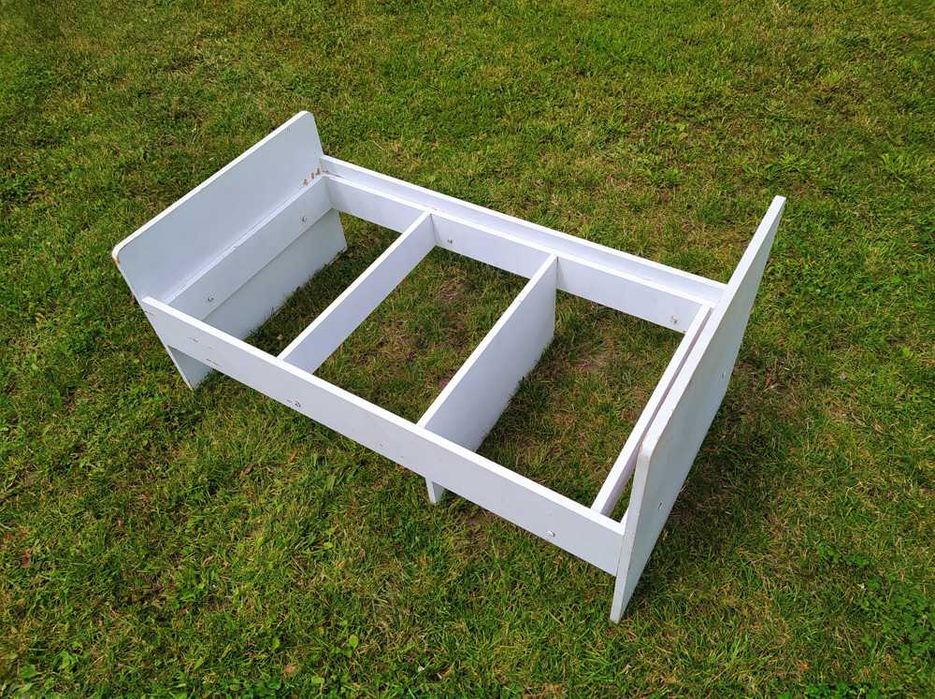Кровать 103х60 см детская IKEA с матрасом (кокосовая стружка) 100х58х5
