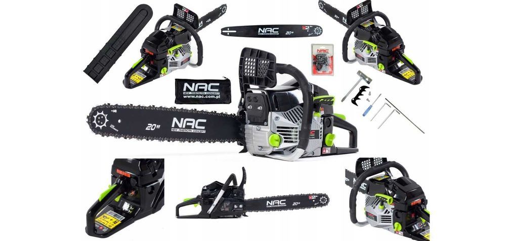 NAC PIŁA Spalinowa Łańcuchowa Do Drzewa MOCNA 3,9KM 51CM Pilarka NOWA