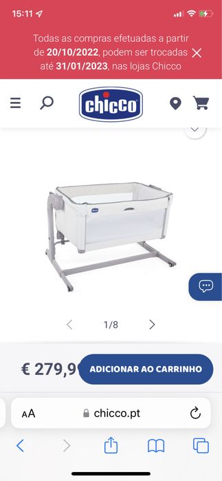 Next2me magic berço