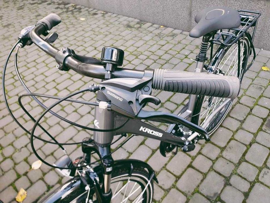 Kross Trans 4.0 Lady V-Brake, grafitowy, 28", rozm. L - WYPRZEDAŻ!