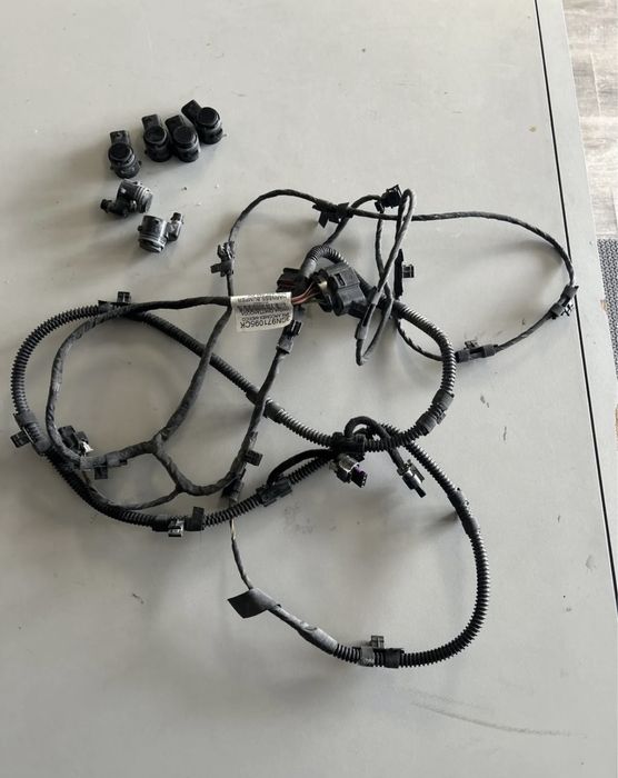 Проводка бампера під парктроніки, дістроніки, камера VW Atlas