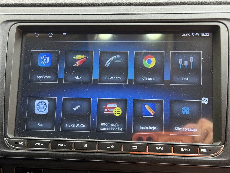 Radio samochodowe NCS P4V9 VW Multivan T6 2015-2019 Android BT 4GB 2DIN