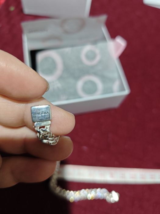 Браслет Pandora оригинал с камушками