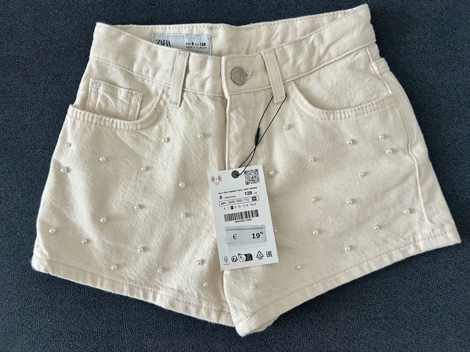 Шорты Zara девочке 8 лет