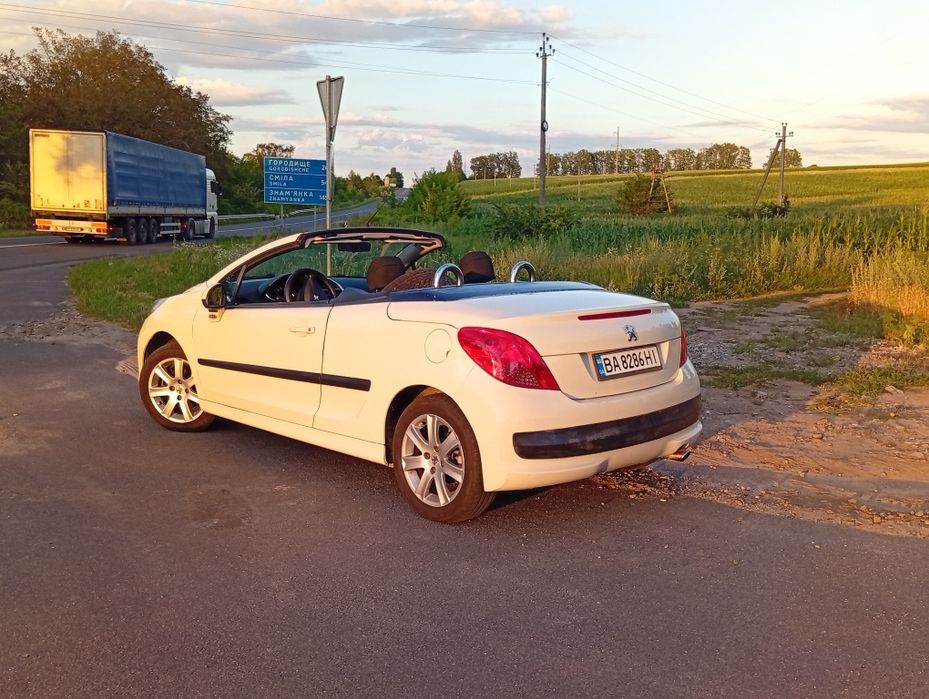 Peugeot 207cc 2008 кабріолет