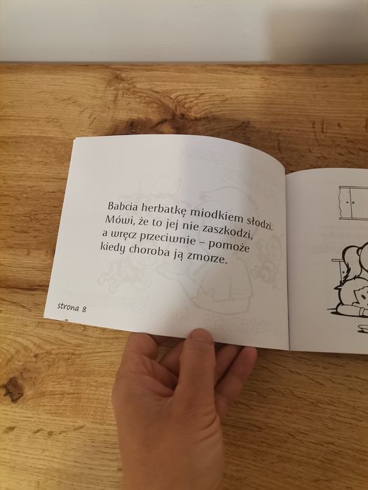 Kolorowanka i książeczka bajki o pszczołach nowa