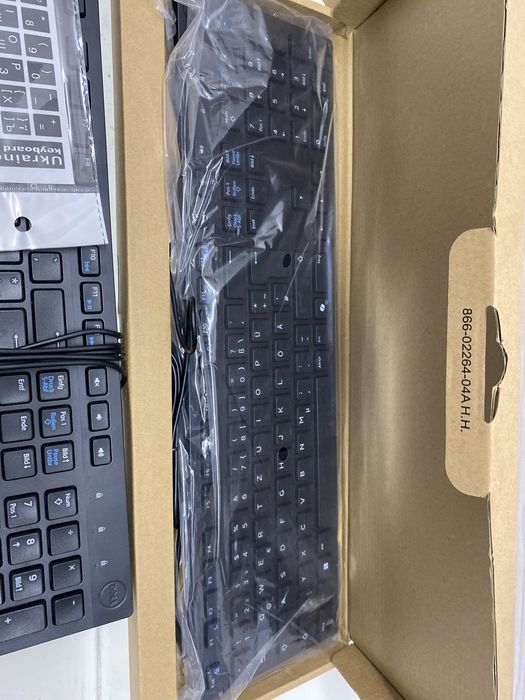 Клавіатура Dell KB216t Multimedia (нова, в упаковці) Кирилиця