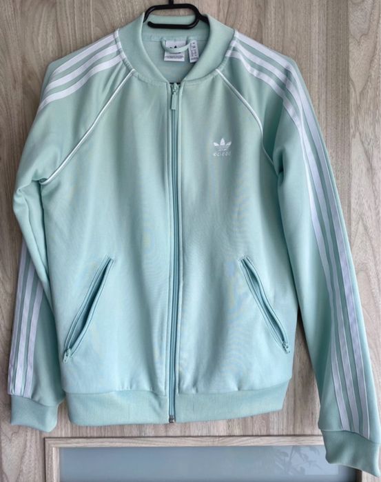 Bluza Adidas dresowa adicolor classic SST miętowa 34 XS
