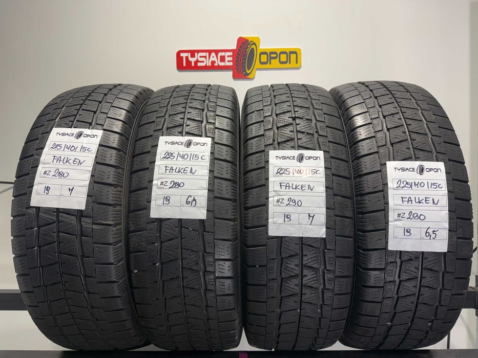Opony Zimowe 225/70/15C Falken EuroWinter Komplet #Z290