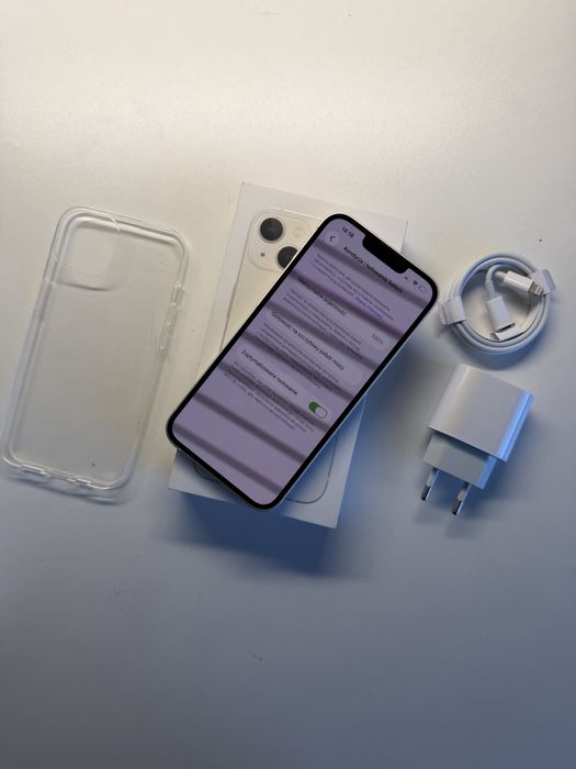 iPhone 13 128gb biały bateria 100% komplet