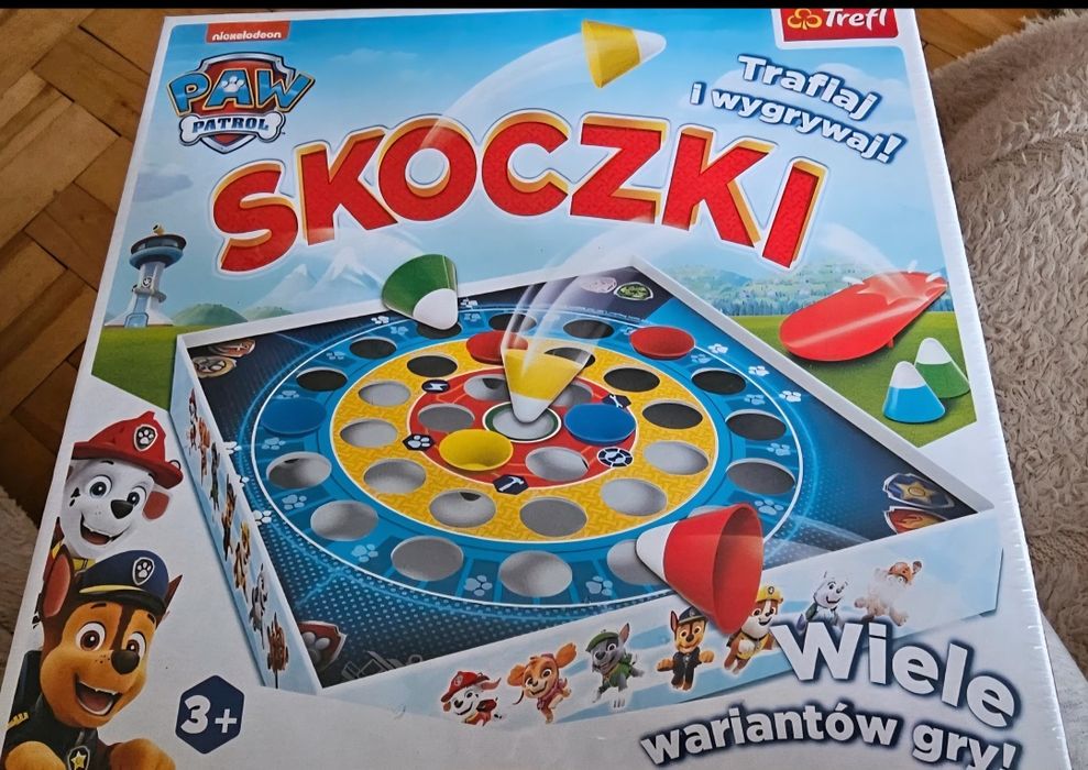 Gra rodzinna Skoczki Paw Patrol Psi Patrol.Nowa