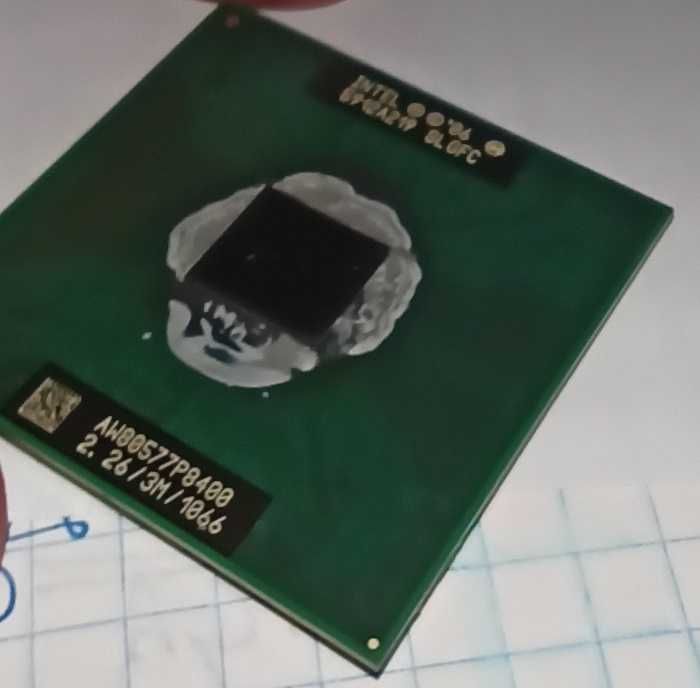 CPU Intel Core2 Duo P8400  2.26GHz para portátil