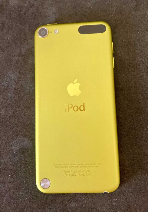 Apple iPod Touch Gen5 2013 com 32 GB. Amarelo como novo. Sem riscos. Caixa de origem.