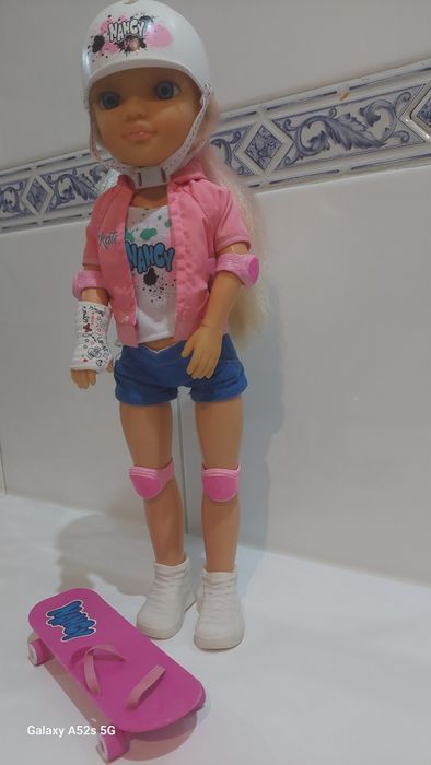 Nancy Doll One Day Skateboarding
As New