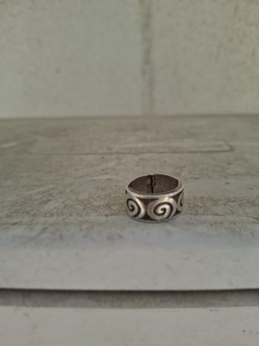 pulseira de prata e anel de prata