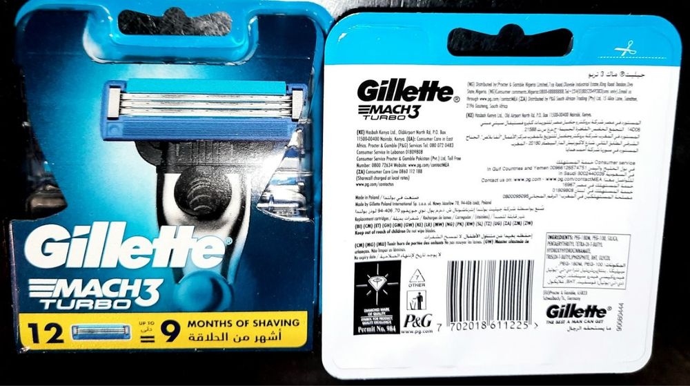 Станки и запаски Gillette fusion, mach 3 джилет. Venus sensor excel slalom. Лезвия. Оригинал.