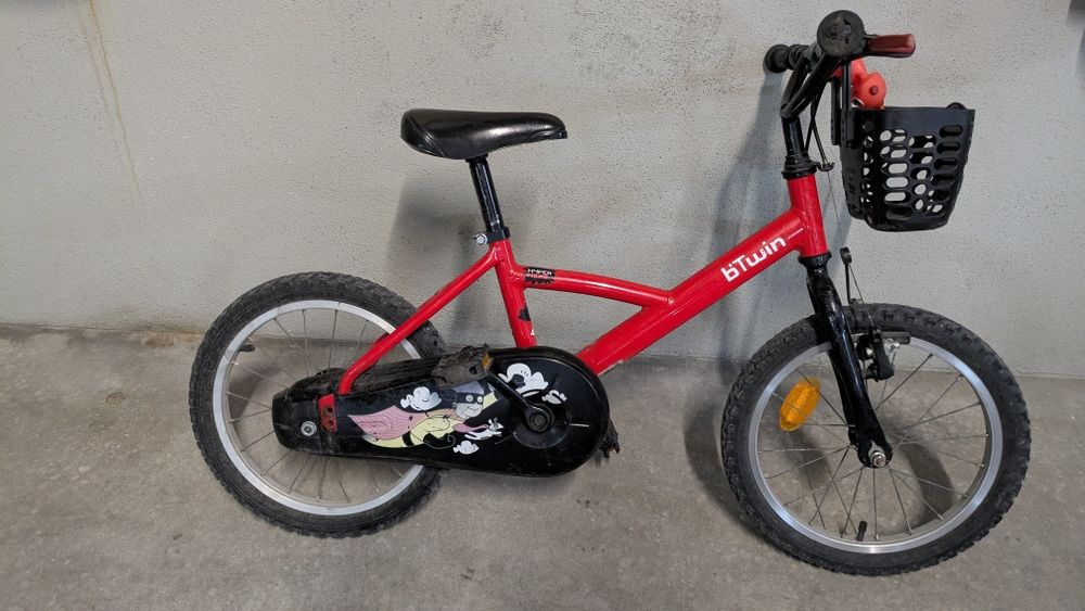 Bicicleta de criança de 3 a 7 anos