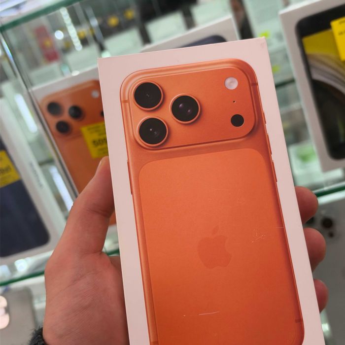 NOWE iPhone Apple iPhone 17 Pro  256 Gb Pomaranćzowy Karta sim | ul. Bałuki 4 Szczecin