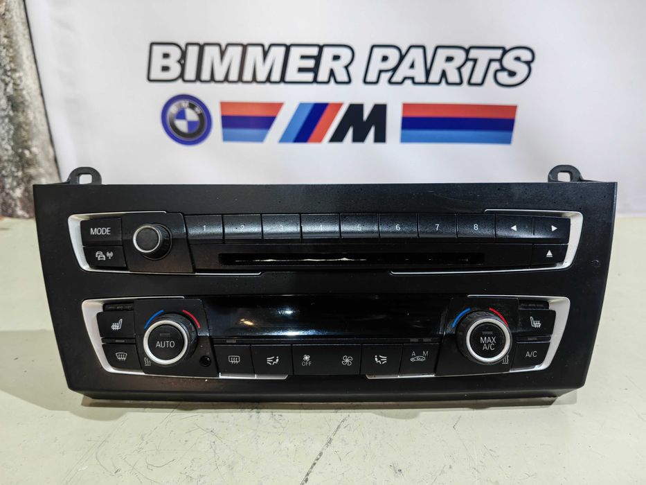 Climatronic / Leitor Radio BMW  F20/F21/F30 - C/ Aquecimento Bancos