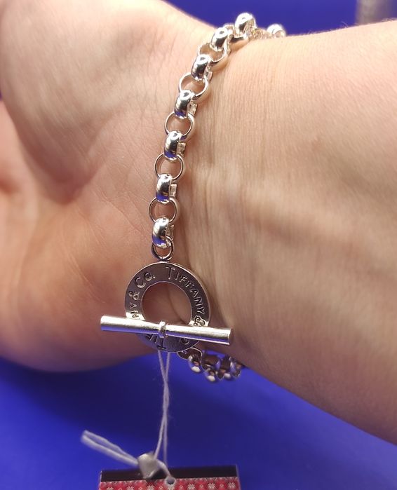 Браслет Тиффани серебряный 925 пробы