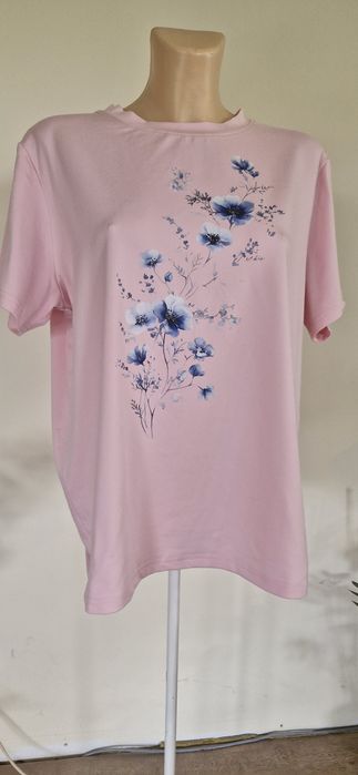T-shirt różowy rozm XXL