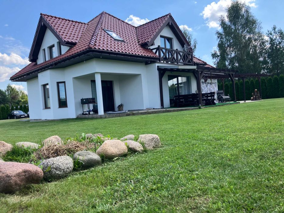 Dom w Kamionce, Park Krajobrazowy Iława, jezioro Silm,