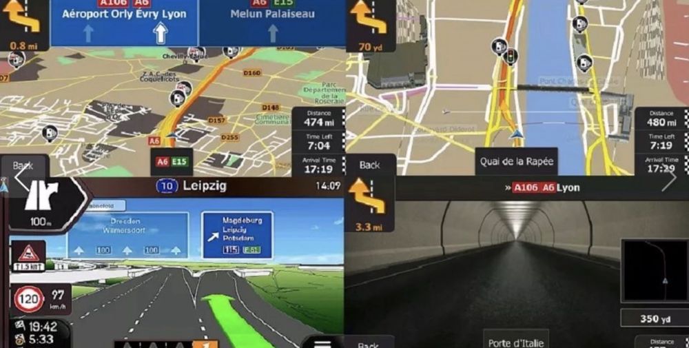 GPS de 7" para Autocaravana C/ Câmera de marcha atrás wireless  - Europa + Marrocos 2026