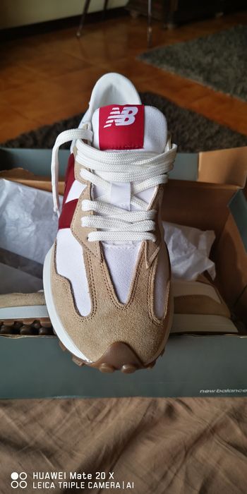 Sapatilha New balance 327 novas em caixa por estrear lindas 7 bege sapatilha nova mandaram me o número errado em caixa e para trocar dava uma trabalhe