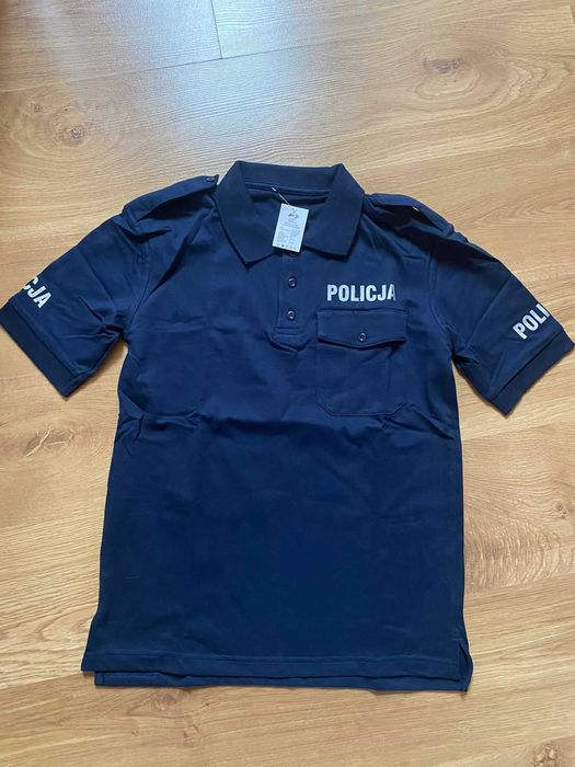 Koszulka Polo z krótkim rękawem policja