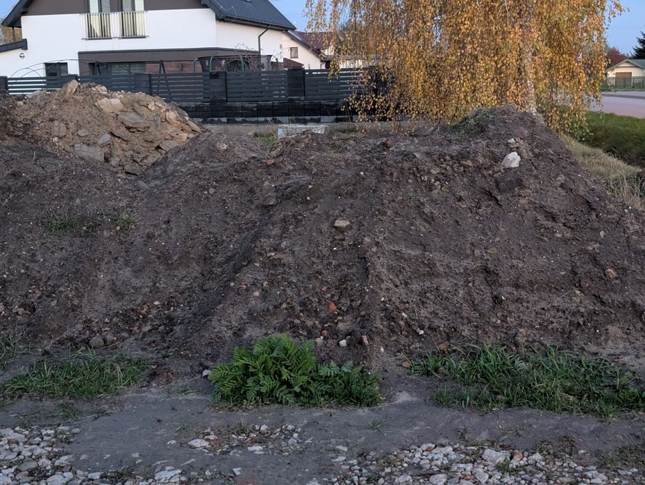 Oddam ziemię na podwyższenie terenu