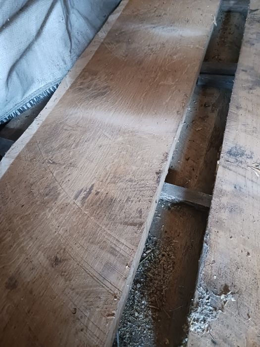 Deski dębowe długości 1.4m grubość 5cm