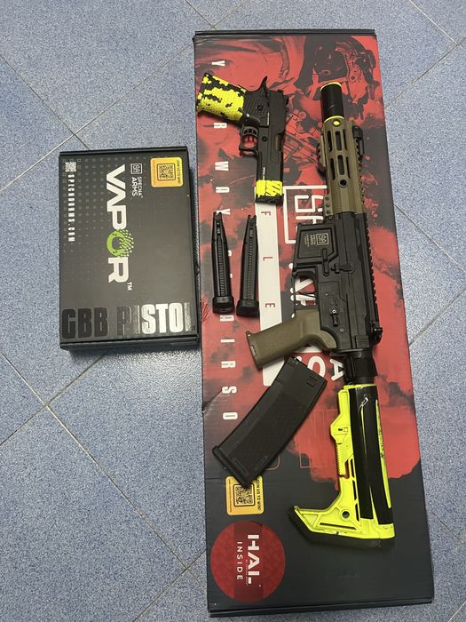 Replicas Airsoft M4 + Pistola