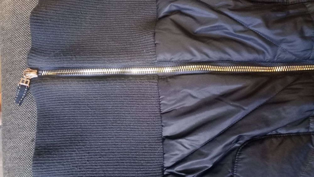 Kurtka zimowa grafitowa