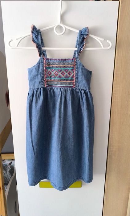 Sukienka letnia jeansowa Mudd 116