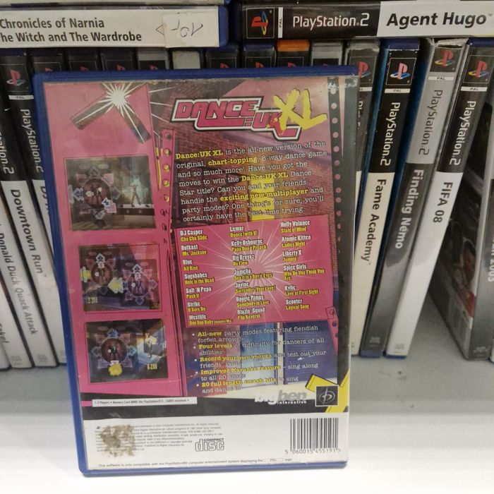 Dance uk xl ps2 PlayStation 2