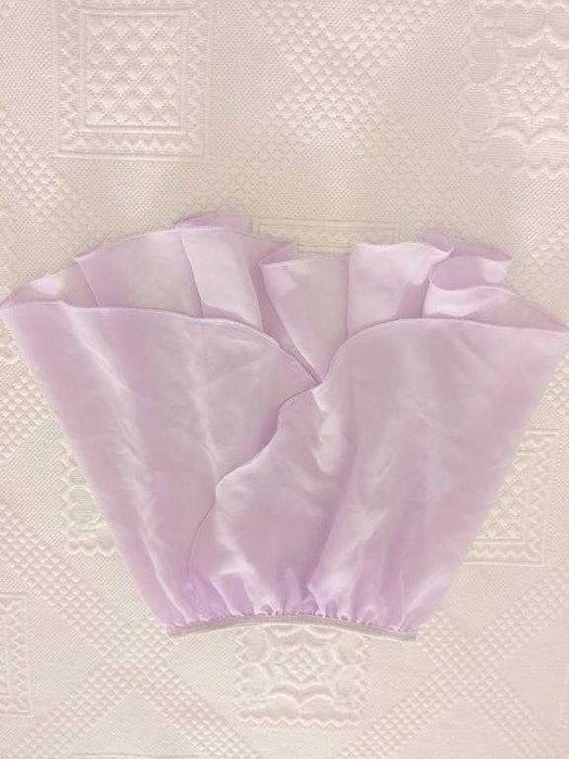 Maillot rosa para ballet e acessórios