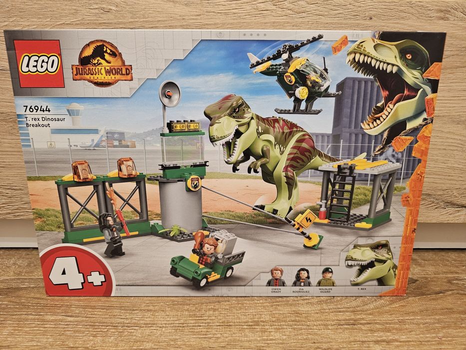 Lego Jurassic World 76944 Ucieczka Tyranozaura Nowy