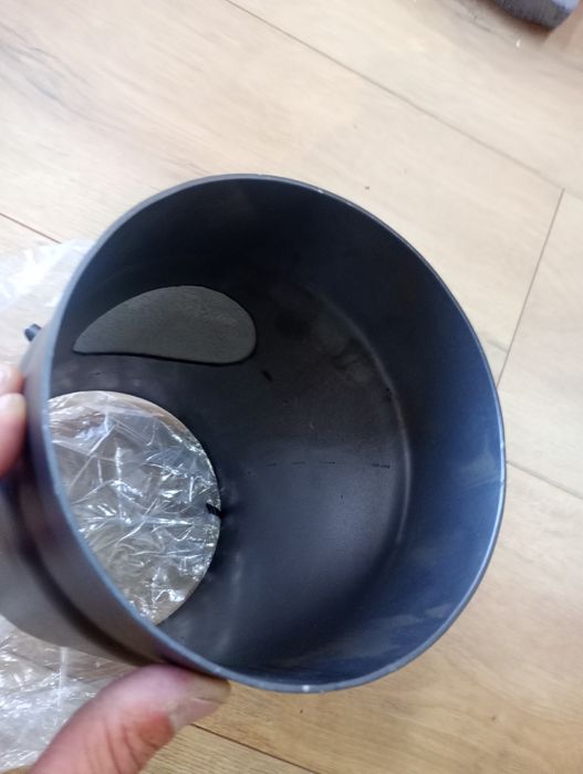 Firefix R150/2R rura piecowa stalowa 2 mm, Ø150 mm, 250 mm